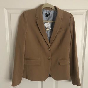 Classic camel blazer - never worn!